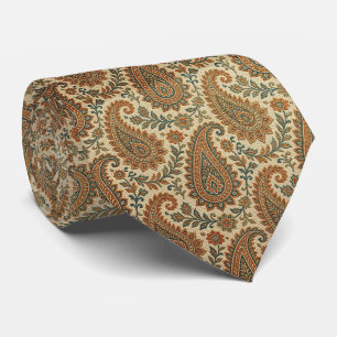 Gravata Jacquard Falso Seda Luxo Paisley Gentleman's
