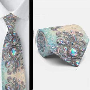 Gravata Jacquard Falso Seda   Luxo Paisley Gentleman's