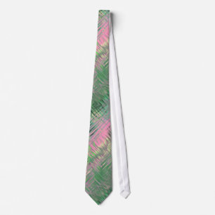 Gravata Jade Green Crystal Gel Pattern