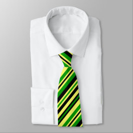 Gravata Jamaica Inspirou Stripes Tie