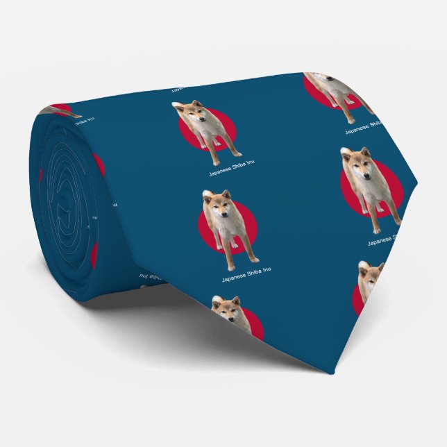 Gravata Japanese Shiba Inu (Rolled)