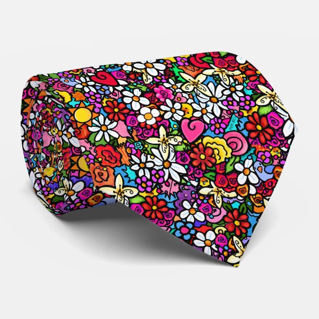 Gravata Jardim Alegre (Rolled)