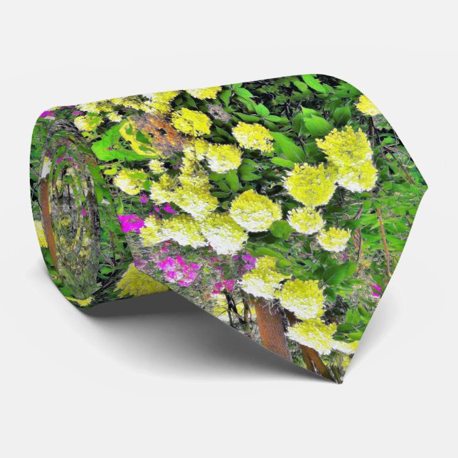 Gravata Jardim de Hydrangea do Chartreuse Green Limelight (Rolled)