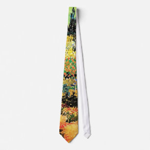 Gravata Jardim Florido com Caminho, Vincent van Gogh