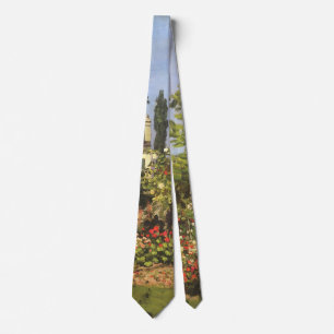 Gravata Jardim Florido em Sainte Adresse por Claude Monet