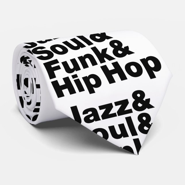 Gravata Jazz & alma & funk & Hip Hop (Rolled)