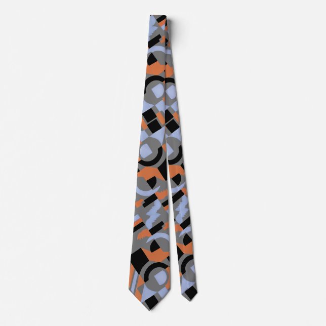 Gravata Jazz Art Deco Pattern Tie (Frente)