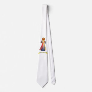 Gravata Jesus Divino Compaixão Tie