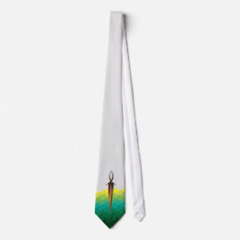 Gravata Jesus Fish Sword Tie
