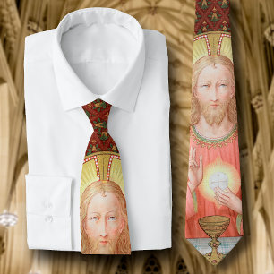 Gravata Jesus Instituindo a Santa Comunhão (SAU 045)