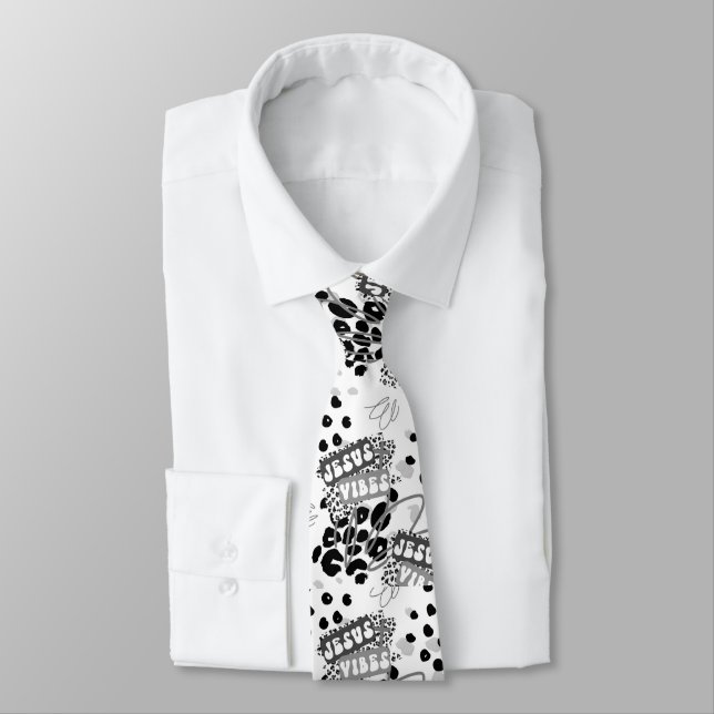 Gravata Jesus Vibes Neck Tie (Amarrado)