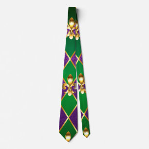 Gravata Jewelry Background Mardi Gras