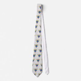 Gravata Jewish Candlesticks Tie