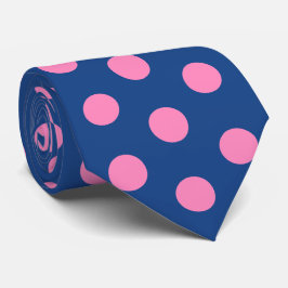 Gravata Jockey Silks Pink Does em Derby Azul Francês