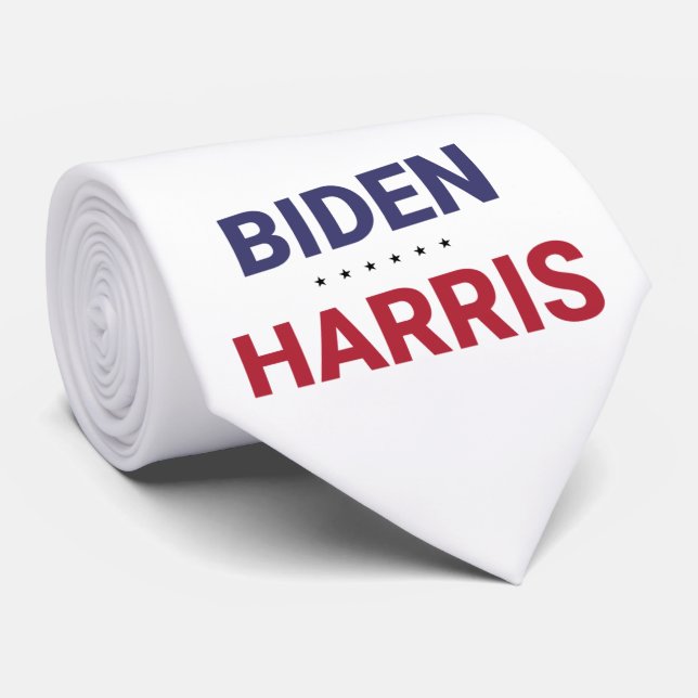Gravata Joe Biden e Kamala Harris (2020 - Eleições nos EUA (Rolled)