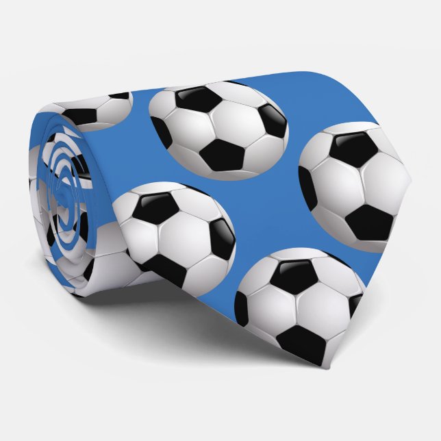 Gravata Jogador de Bolas de Futebol (Rolled)