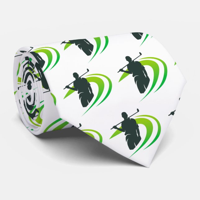 Gravata Jogador de Golfe | Esporte (Rolled)