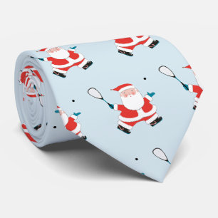 Gravata jogador de squash Novidade de Natal Neck Tie