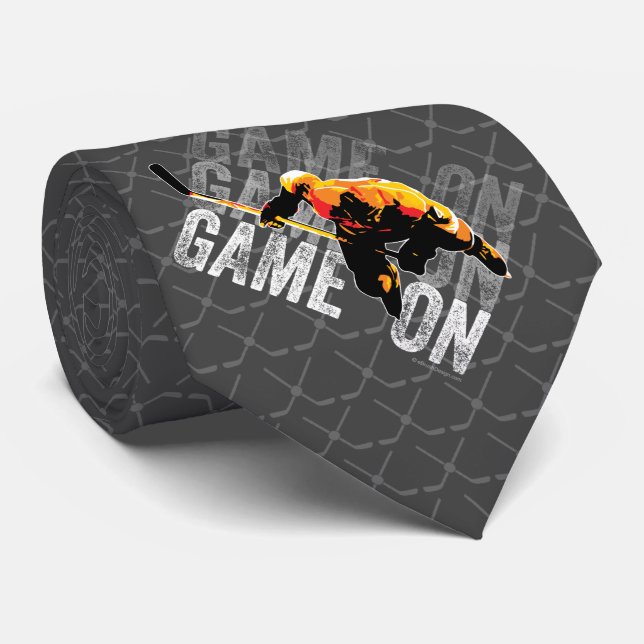 Gravata Jogo em Torneio (Hockey) (Rolled)