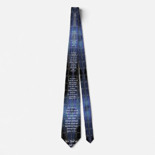 Gravata John 3:16 tie