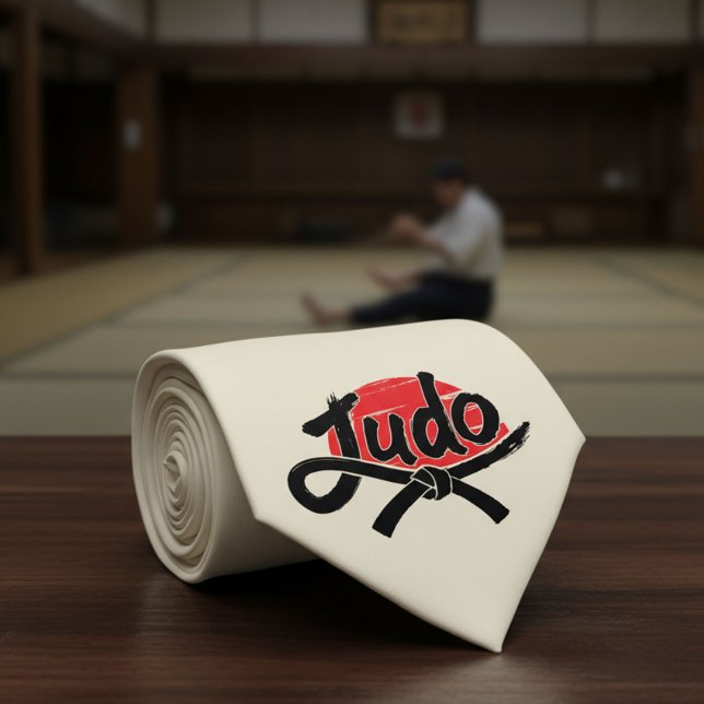 Gravata Judo - Black Belt -Rising Sun (Criador carregado)
