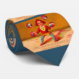 Gravata Juggler Darlington, Runk & Co., cartão vitoriano