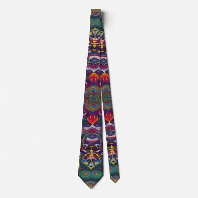 Gravata Kaleidoscope Pattern Tie (Frente)
