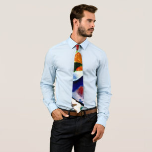 Gravata Kandinsky - Pintura com o Green Center