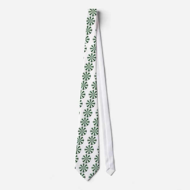 Gravata Kandy de Stripe de Spearmint (Frente)