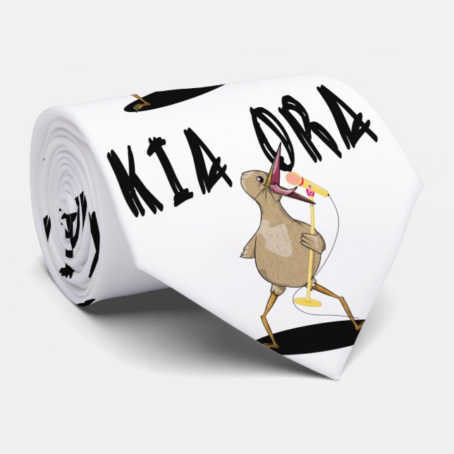 Gravata Karaoke Kiwi (Rolled)