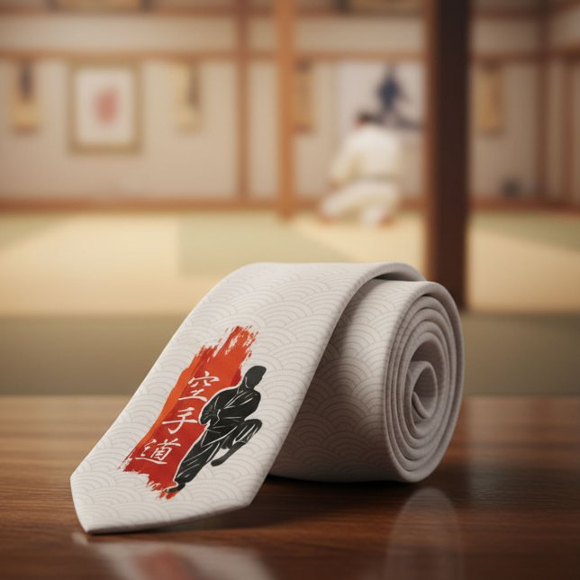 Gravata Karate Kata - A Arte Dentro do Golpe (Criador carregado)