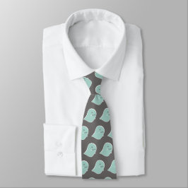Gravata Kawaii Ghost Necktie