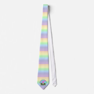 GRAVATA KAWAII MUSHROOM SHROOM GINGHAM XADREZ DE PATCHWORK