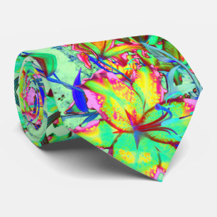 Gravata Key West Lily Neck Tie