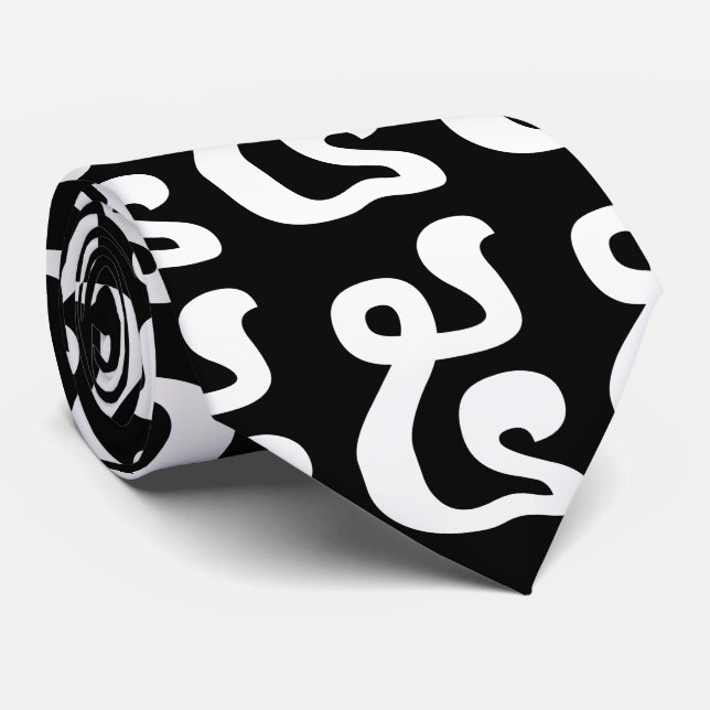 Gravata Khmer Script do Cambodja Número 5 / Cinco / ៥ (Pra (Rolled)