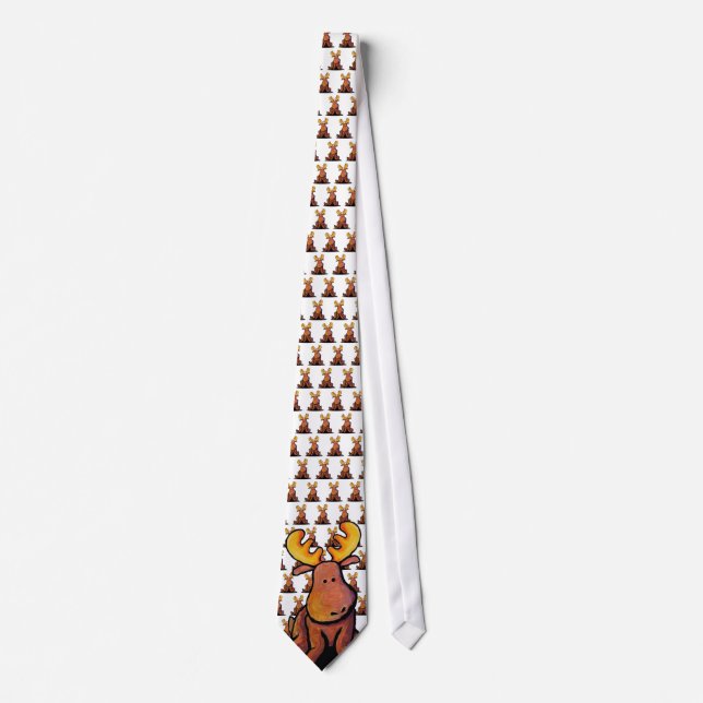 Gravata KiniArt Moose Neck Tie (Frente)