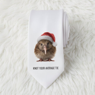 Gravata Kiwi de Natal bonito, personalizado