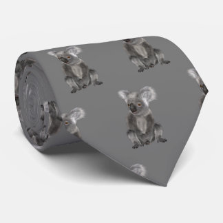 Gravata Koala Bear Neck Tie