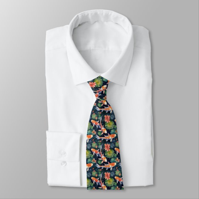 Gravata Koi Pond Necktie (Amarrado)