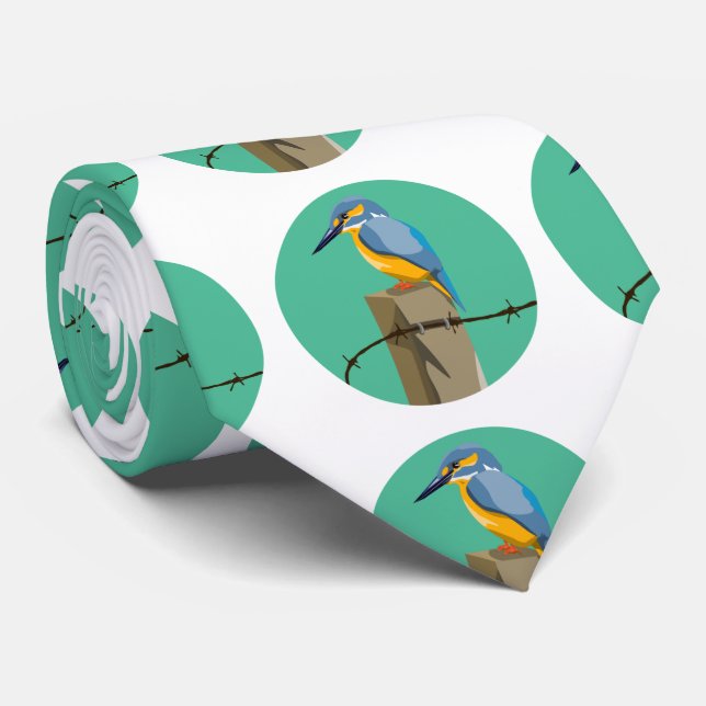 Gravata Kotare Kingfisher Bird (Rolled)