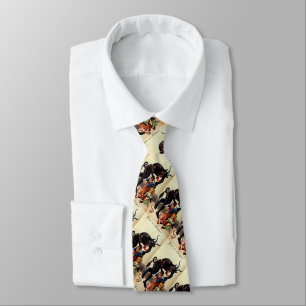 Gravata Krampus Kids no Colar de Natal no Feriado de Cesta