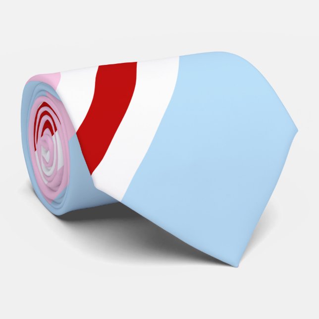 Gravata Krawatt das cores Hijra (Rolled)