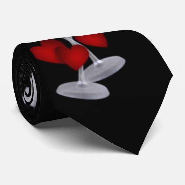 Gravata KRW pouco romance (Rolled)