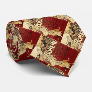 Gravata La Bohème - cartaz vintage de 1896