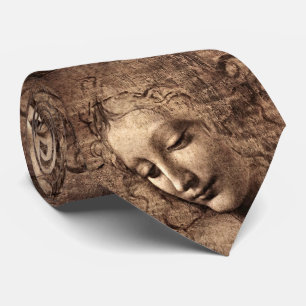 Gravata La Scapigliata de Leonardo Da Vinci Arte F
