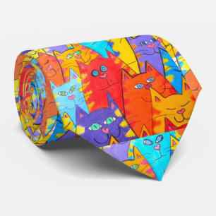 Gravata Laço - 023 - bloco do gato - laço do pescoço