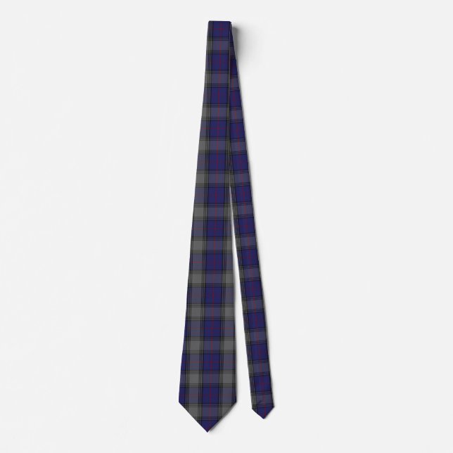 Gravata Laço à moda do pescoço da xadrez de Tartan de (Frente)