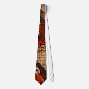 Gravata Laço africano das cores