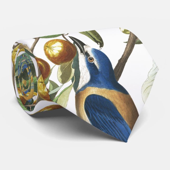 Gravata Laço animal dos animais selvagens dos pássaros de (Rolled)