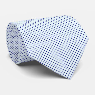 Gravata Laço azul das bolinhas dos homens